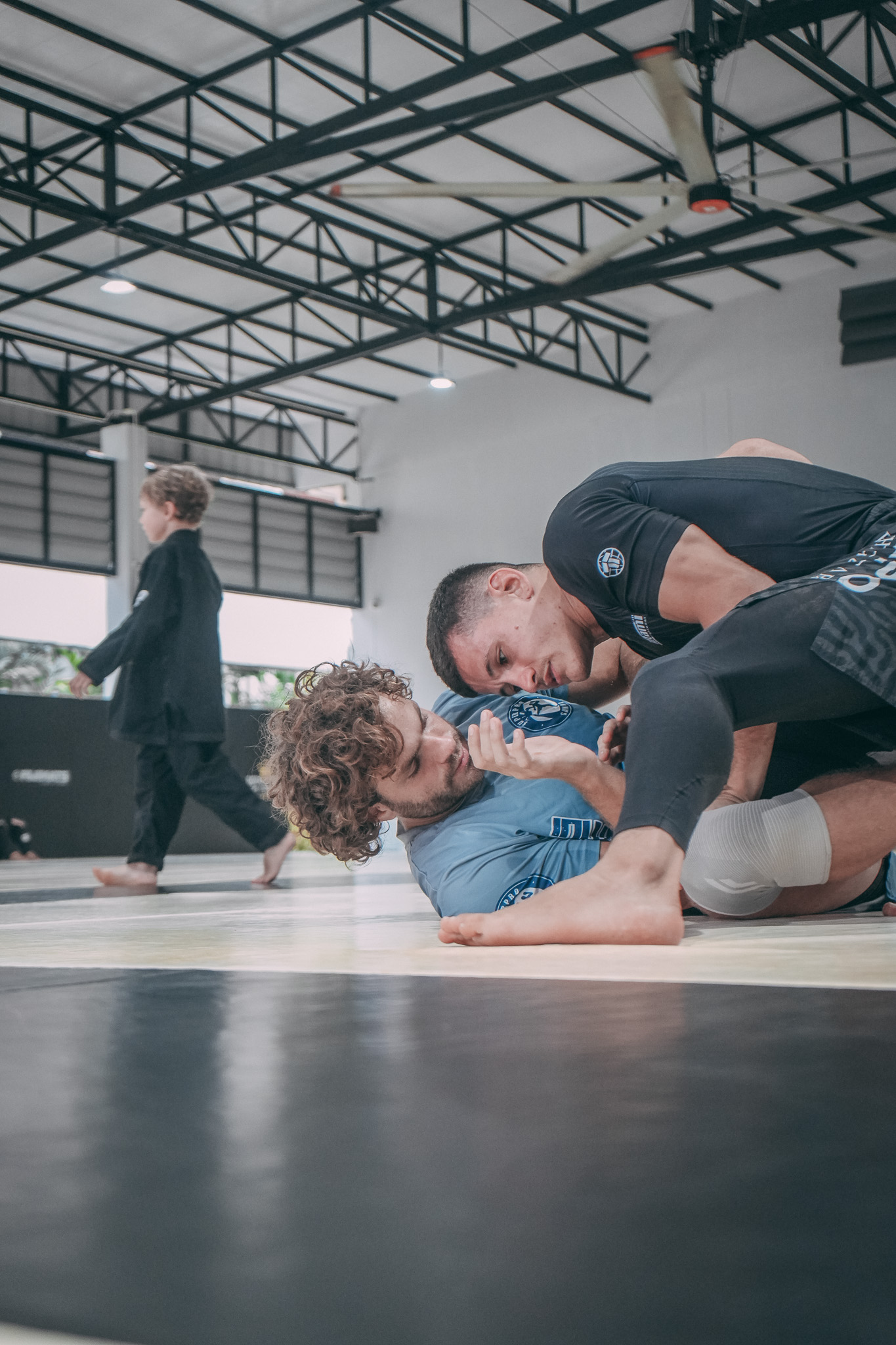 Lucas in no-gi private training session